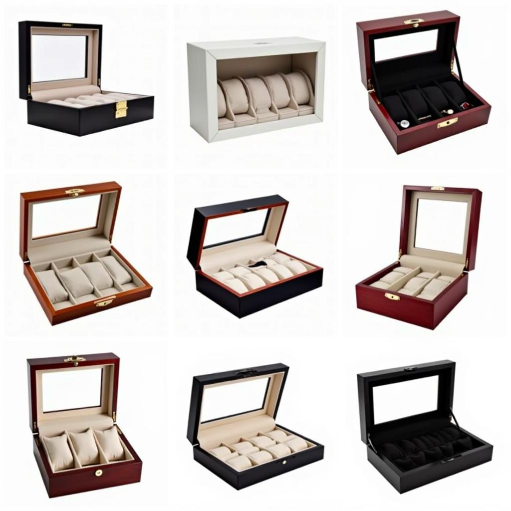 Variety of Watch Boxes