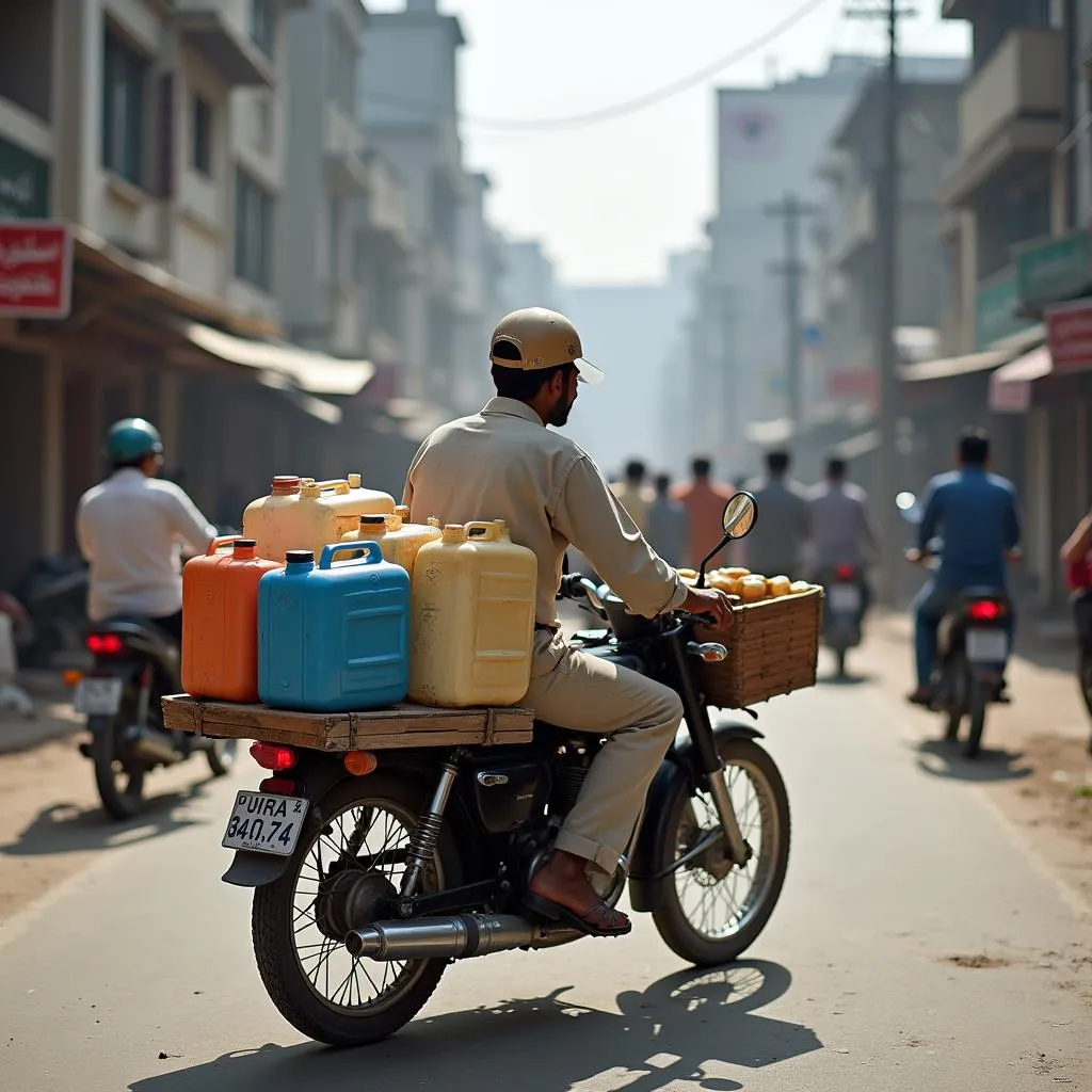 Water can delivery in Pakistan