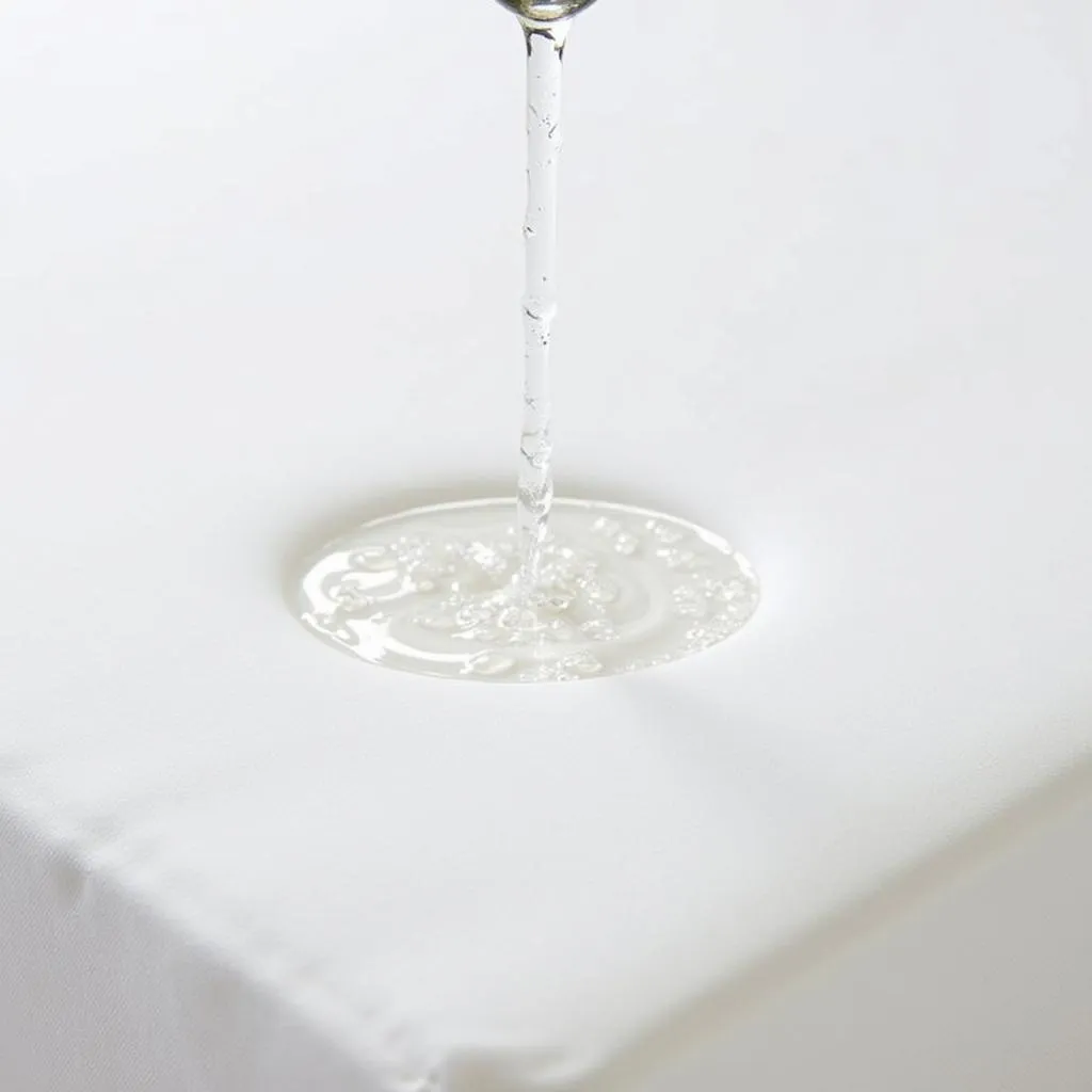 Waterproof mattress cover protecting against spills