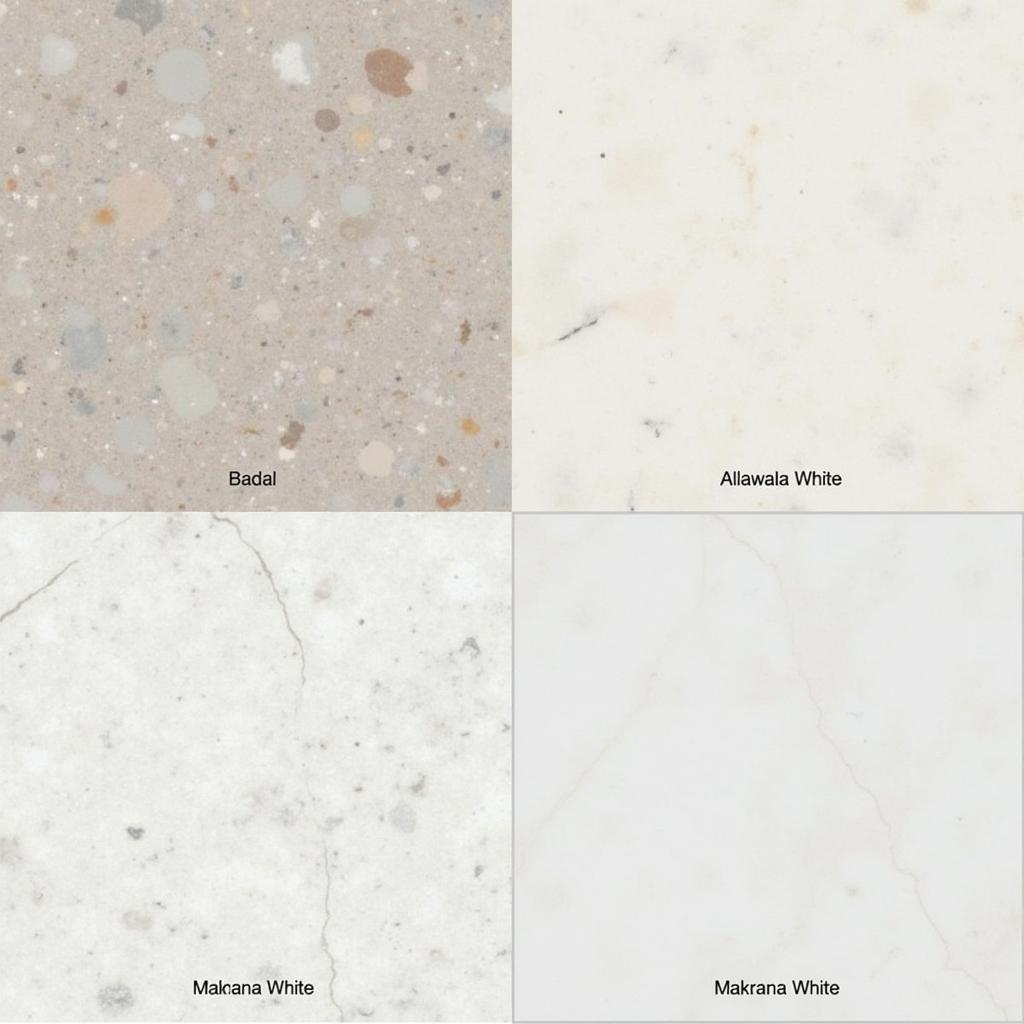 White Marble Types in Pakistan