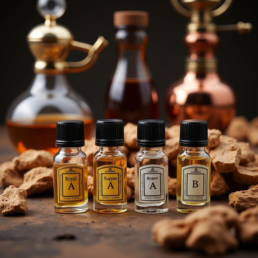 White Oud Attar Grading and Classification 