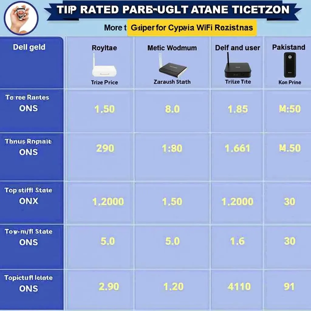 Price Comparison of Popular WiFi Dongles