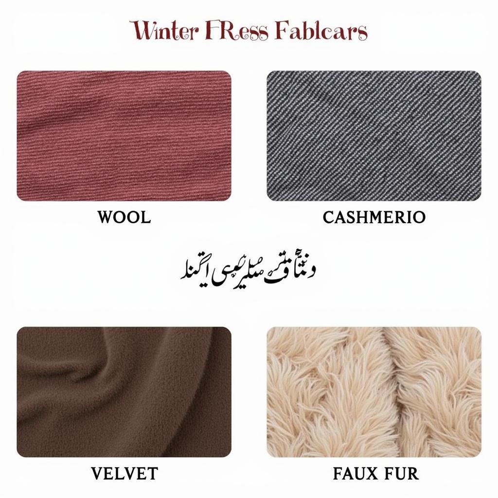 Popular Winter Dress Fabrics Available in Pakistan