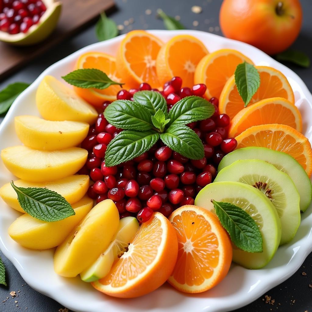 Winter Fruit Platter in Pakistan