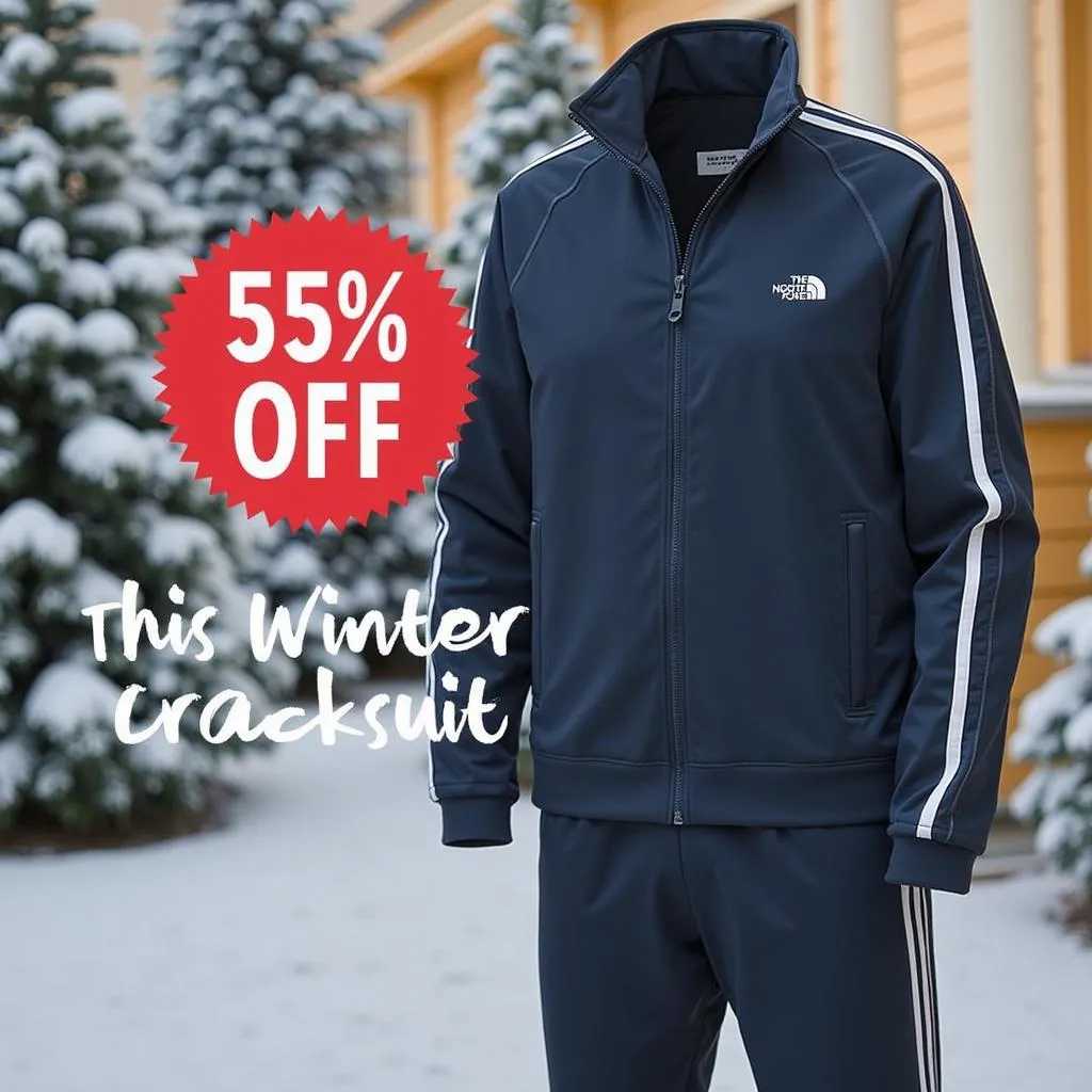 Winter tracksuit on sale