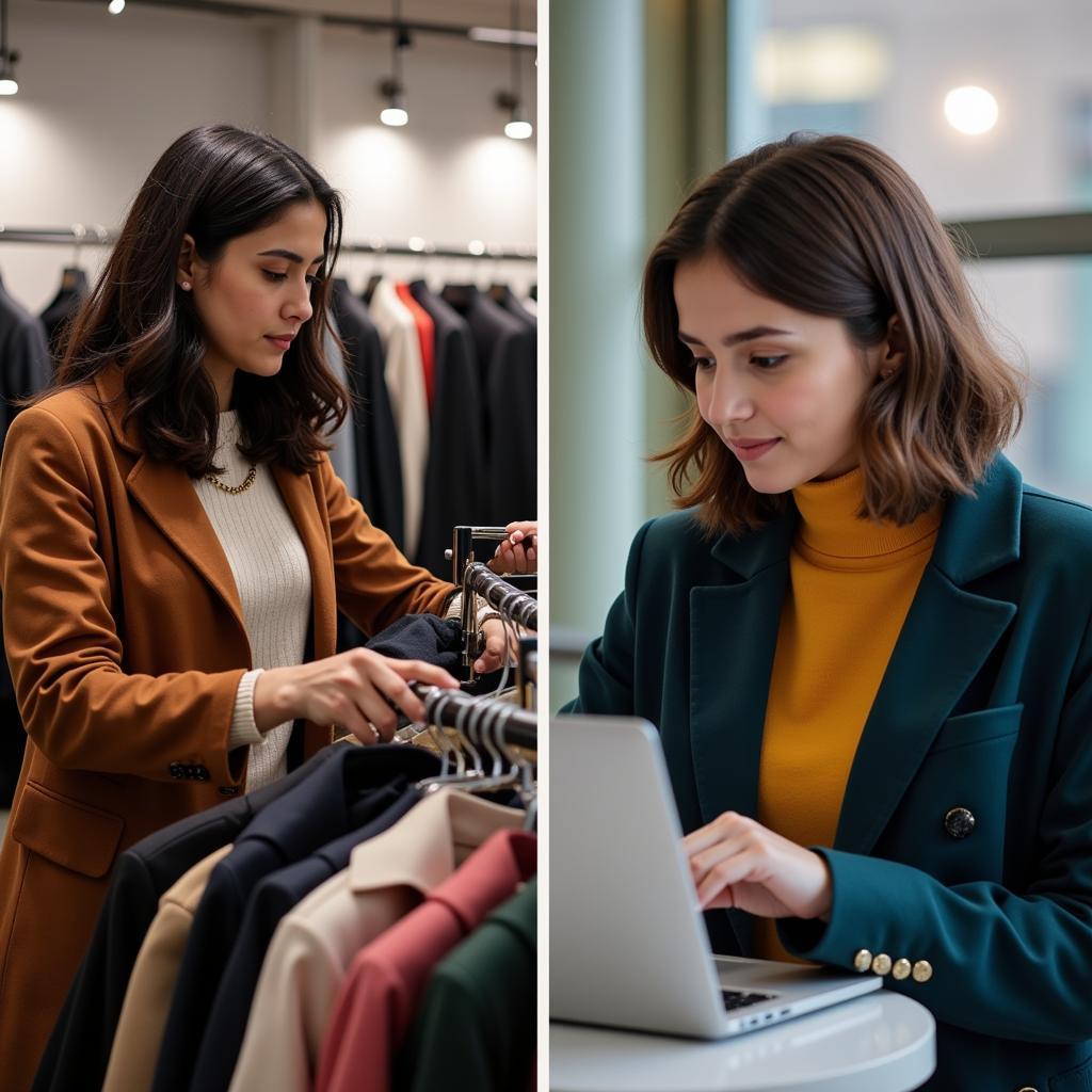 Shopping for Women's Long Coats in Pakistan