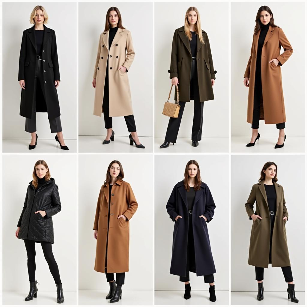 Women's Long Coat Styles in Pakistan