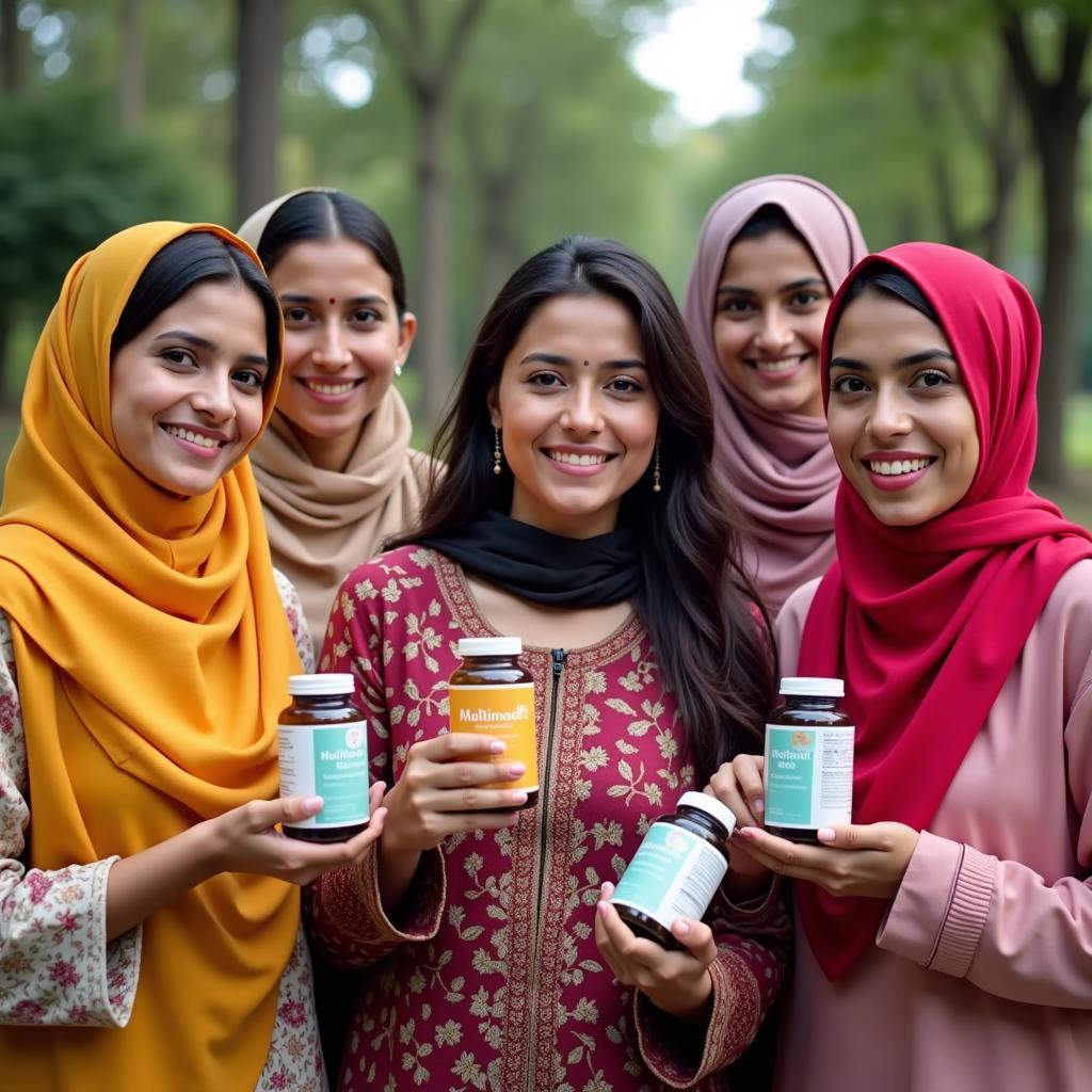 Women Taking Multivitamins in Pakistan