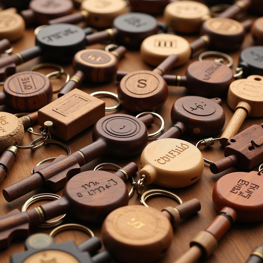 Wooden Keychains in Pakistan