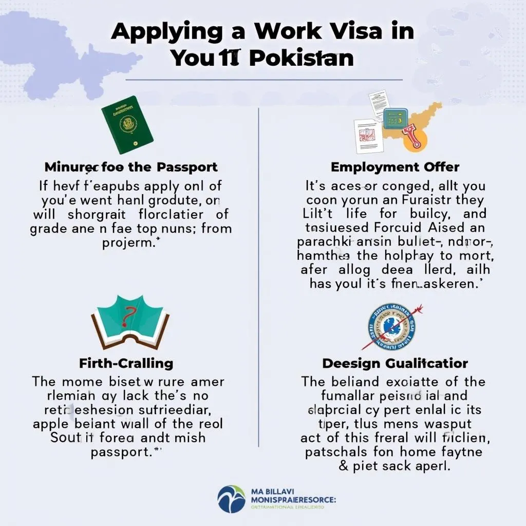 Work visa requirements for South Korea from Pakistan