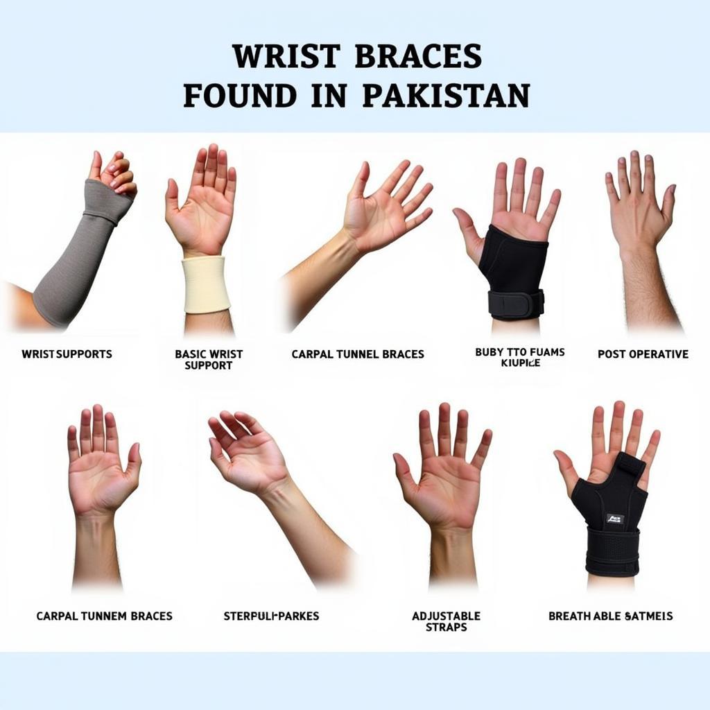 Different Types of Wrist Braces Available in Pakistan