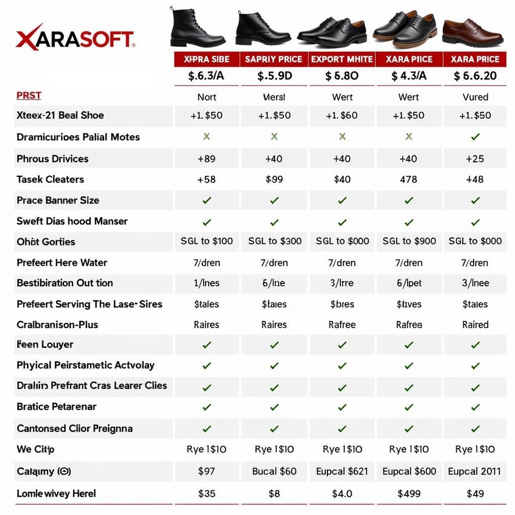 Xarasoft Shoes Price Comparison in Pakistan