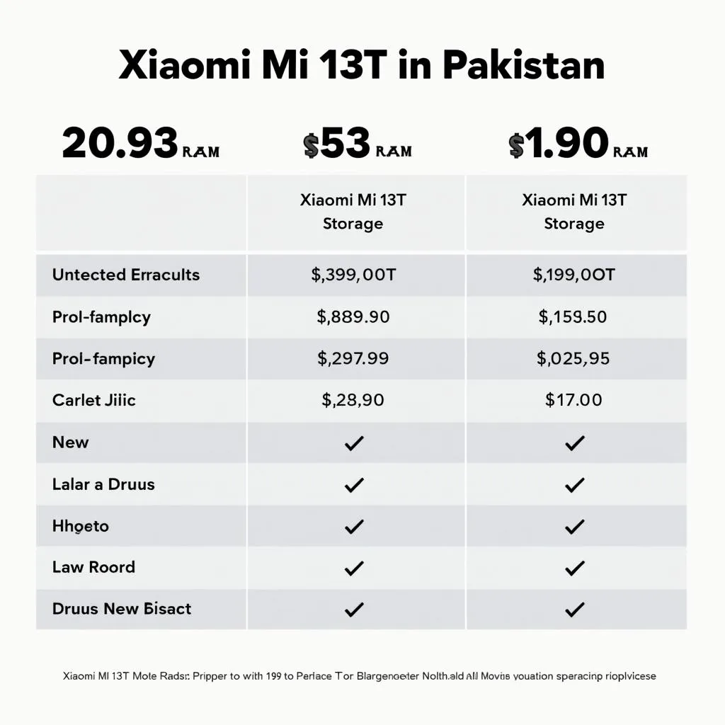 Xiaomi Mi 13T Price in Pakistan