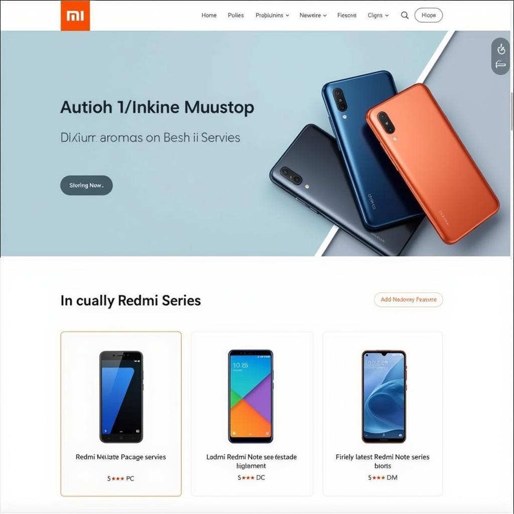 Xiaomi Pakistan Homepage