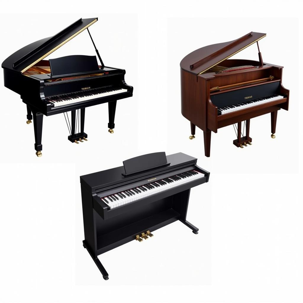 Types of Yamaha Pianos