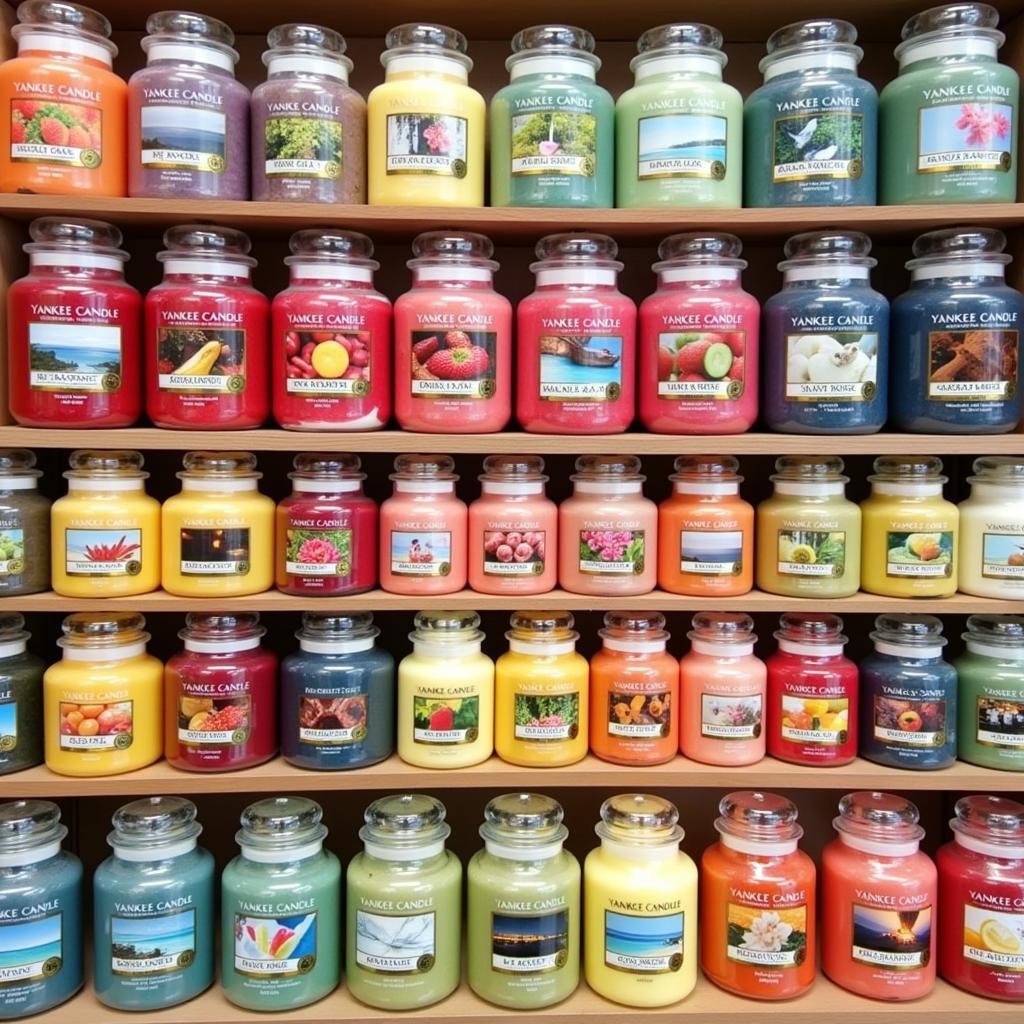 Assortment of Yankee Candles