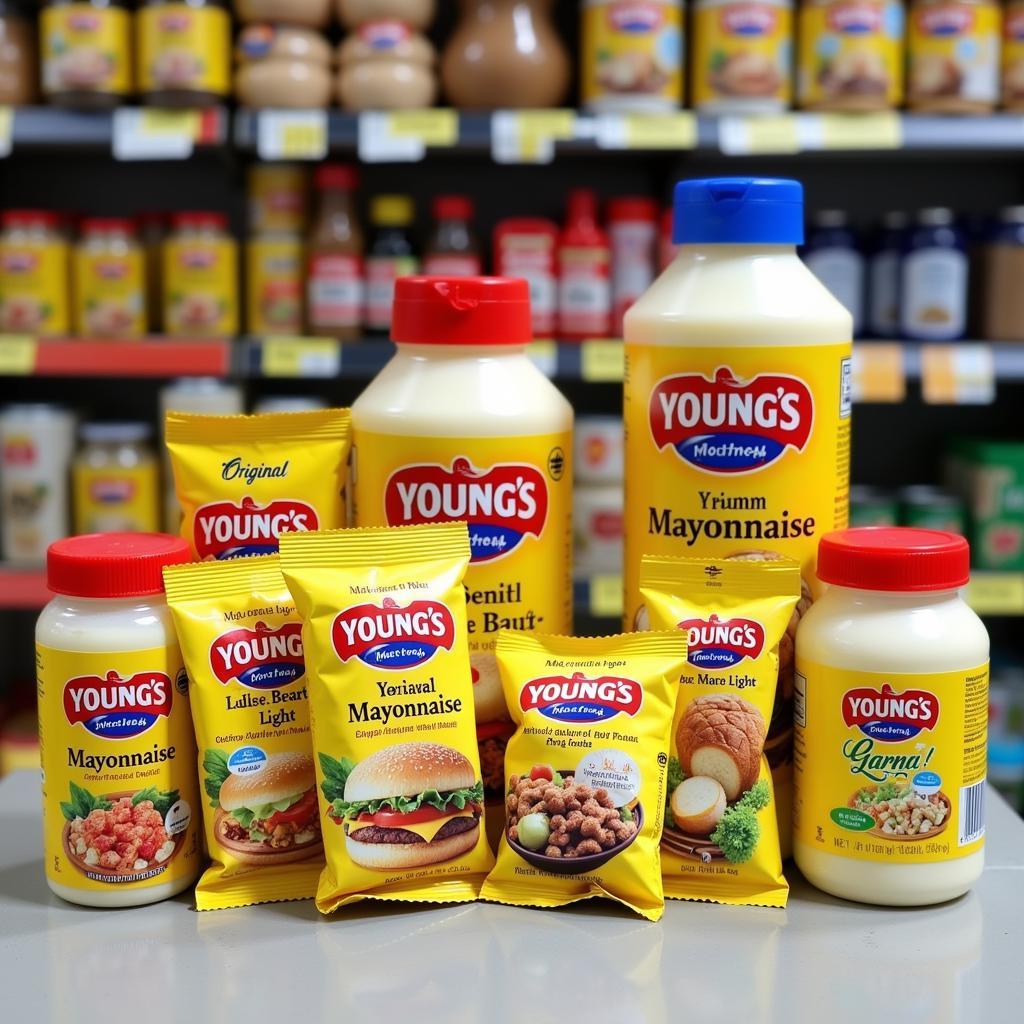 Young's Mayonnaise Variants in Pakistan