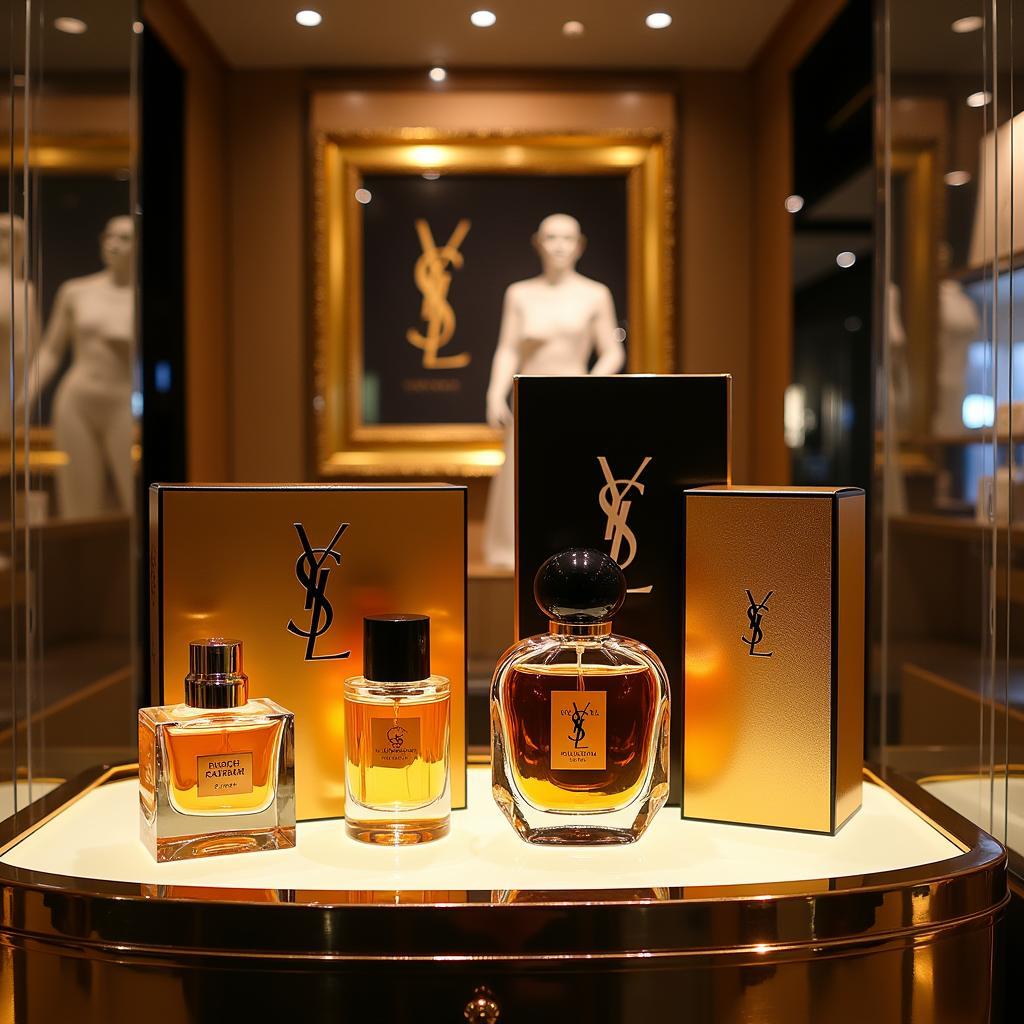 YSL Perfume Display in Pakistan