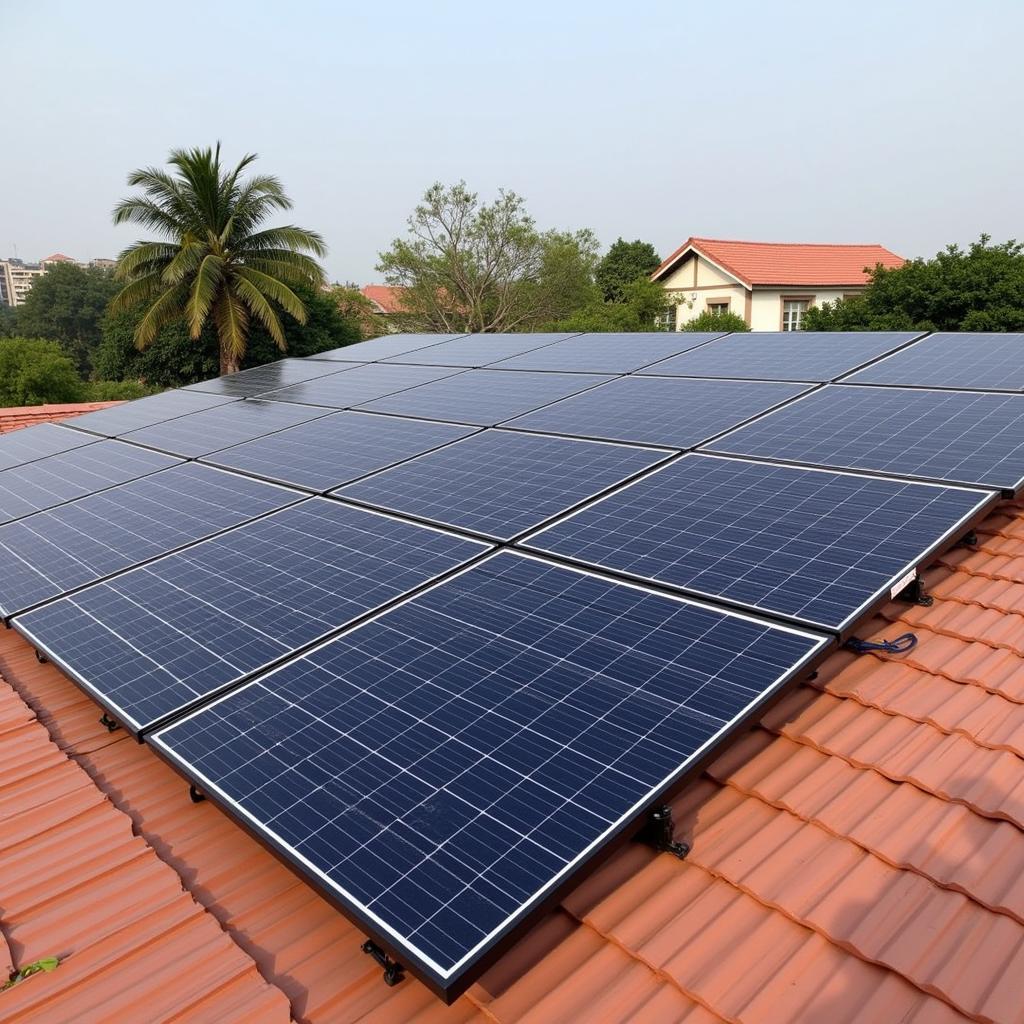 15 kW Solar System on a Rooftop in Pakistan