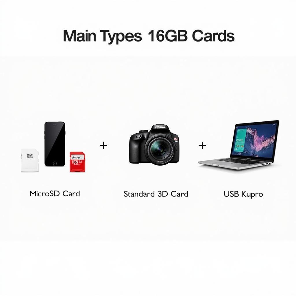 16 GB Card Types Available in Pakistan: MicroSD, SD Card, and USB Drive