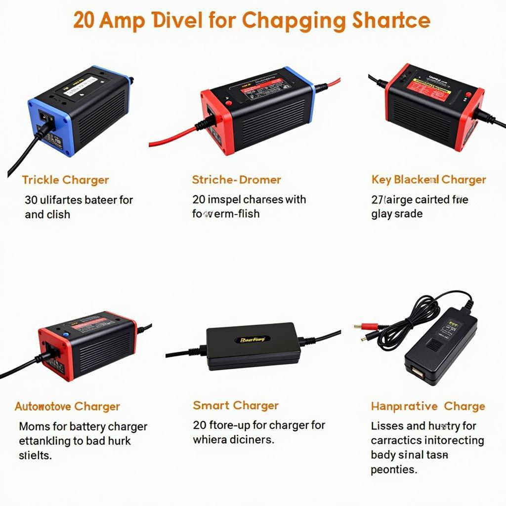 Types of 20 Amp Battery Chargers