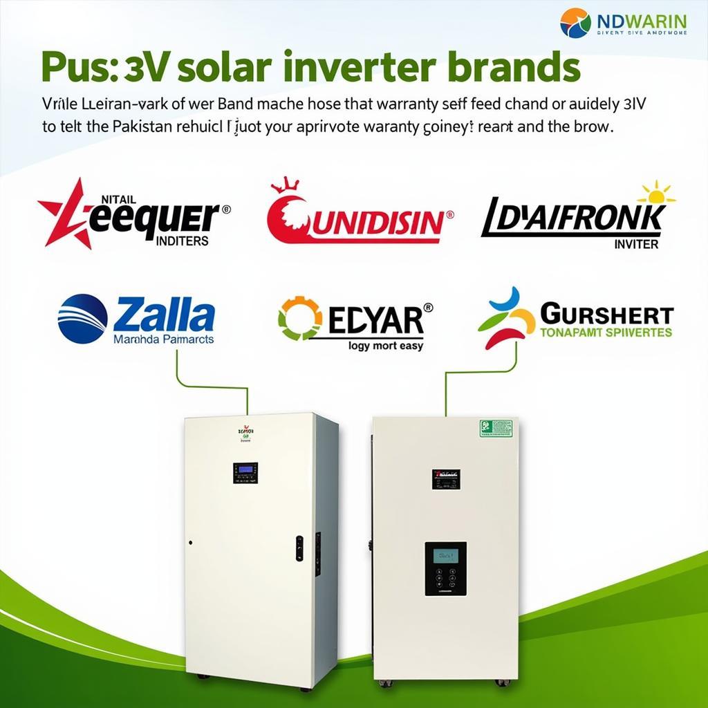 3 KV Solar Inverter Pakistan Brand Warranty