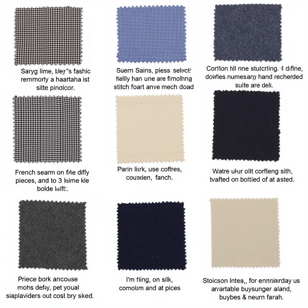 3 Piece Suit Fabric and Stitching Options