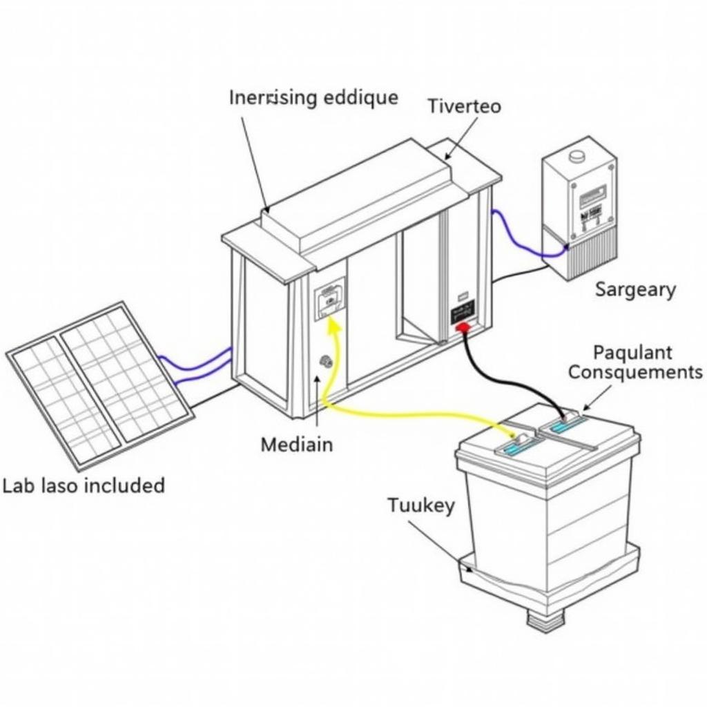 5 kva Solar System Components Diagram