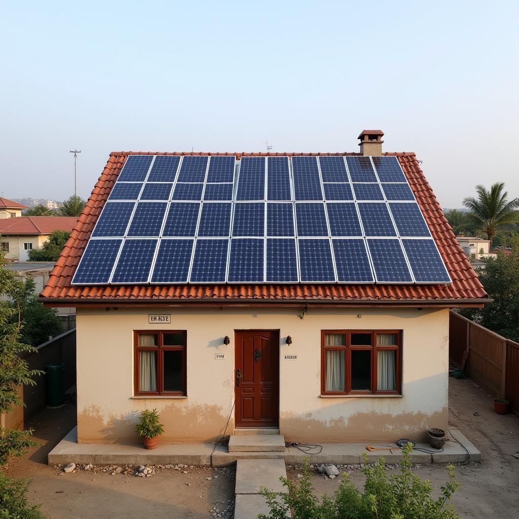 Residential 5 kva Solar System Installation in Pakistan