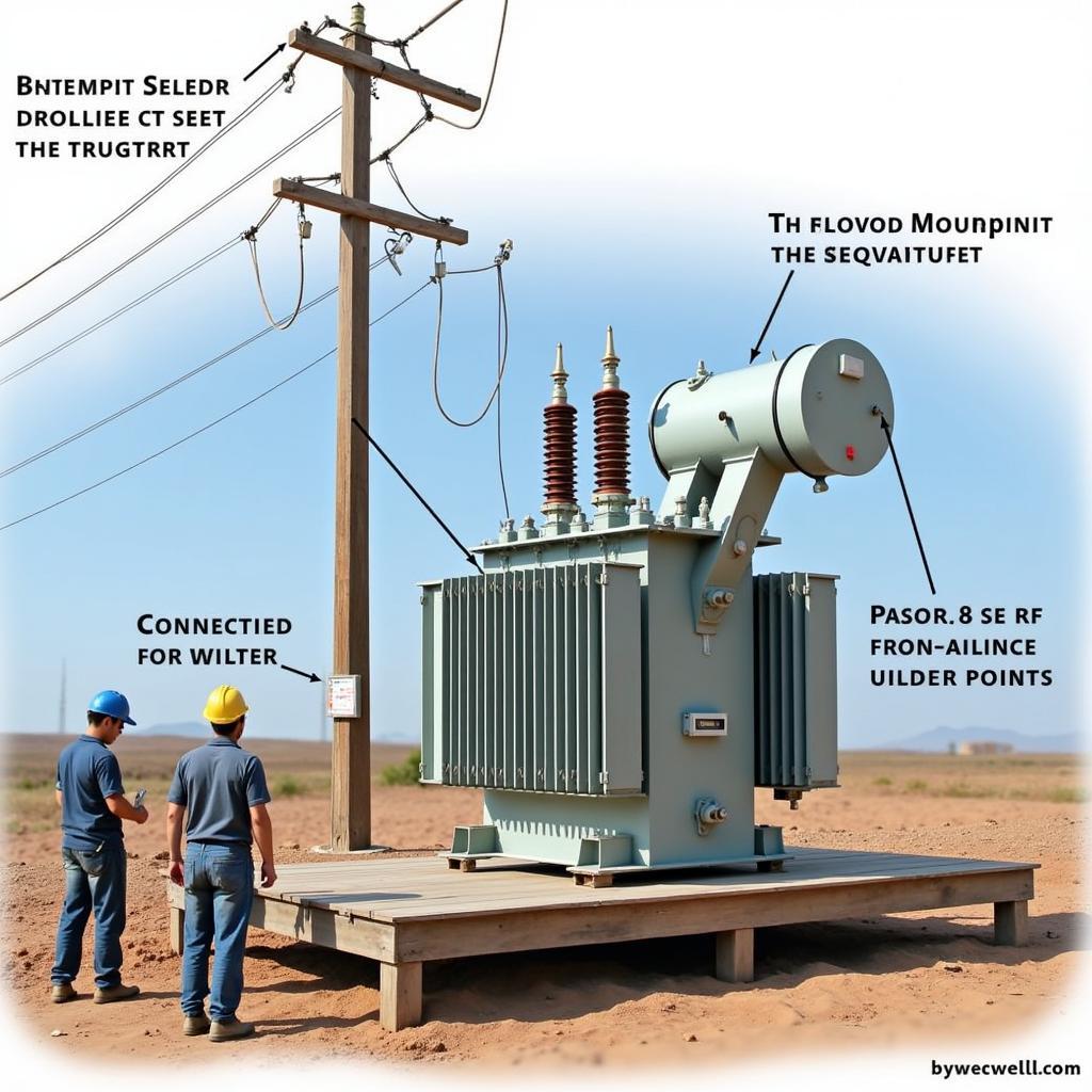 50 kVA Transformer Installation in Pakistan