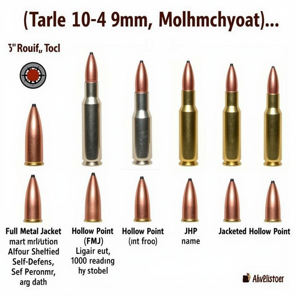 Different 9mm Ammunition Types Available in Pakistan