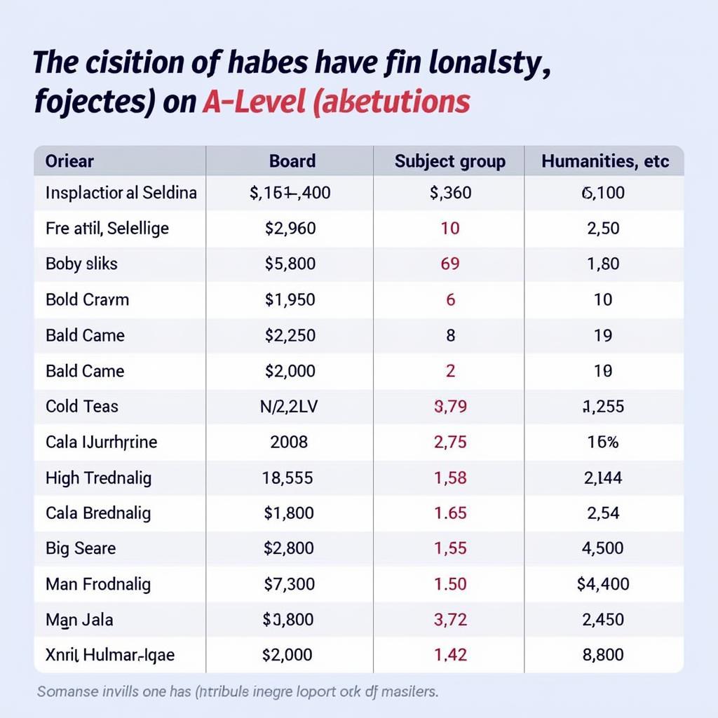 A-Level Fees in Pakistan 2020