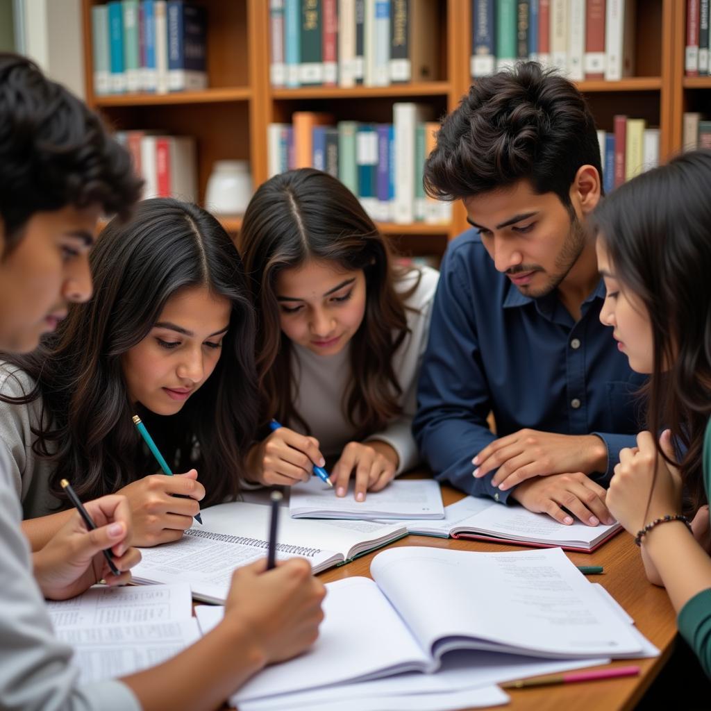 A Level Students Studying in Pakistan