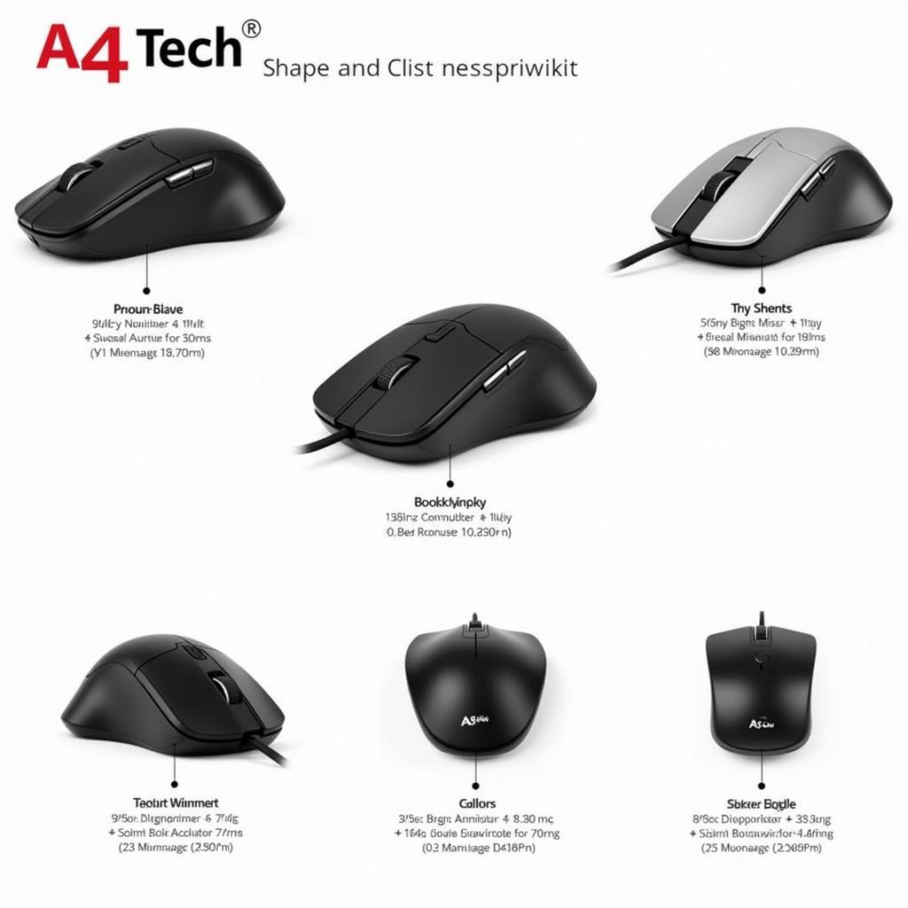 A4 Tech Mouse Variety