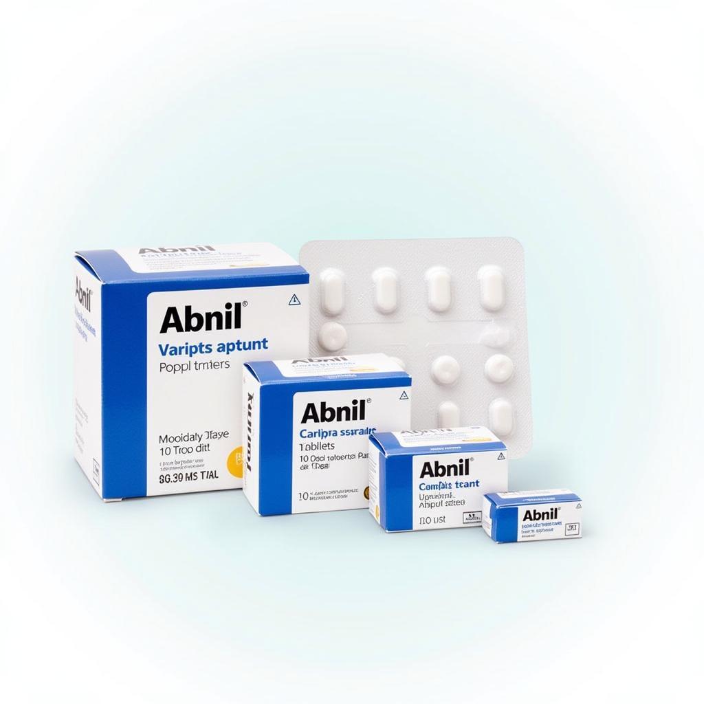 Abnil Tablet Packaging in Different Sizes