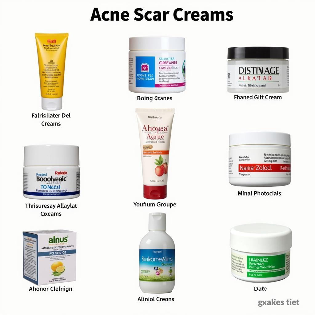 Different Types of Acne Scar Creams