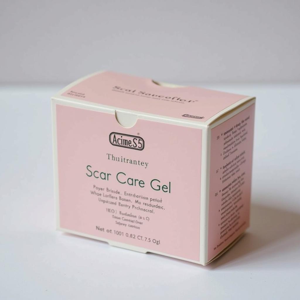 Acnes Scar Care Gel Packaging in Pakistani Market