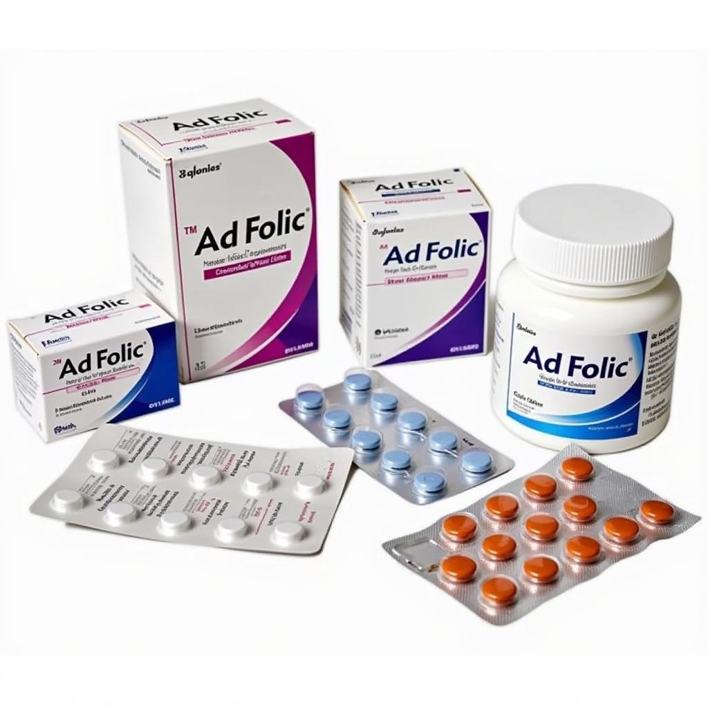 Ad Folic Tablet Packaging Variations in Pakistan