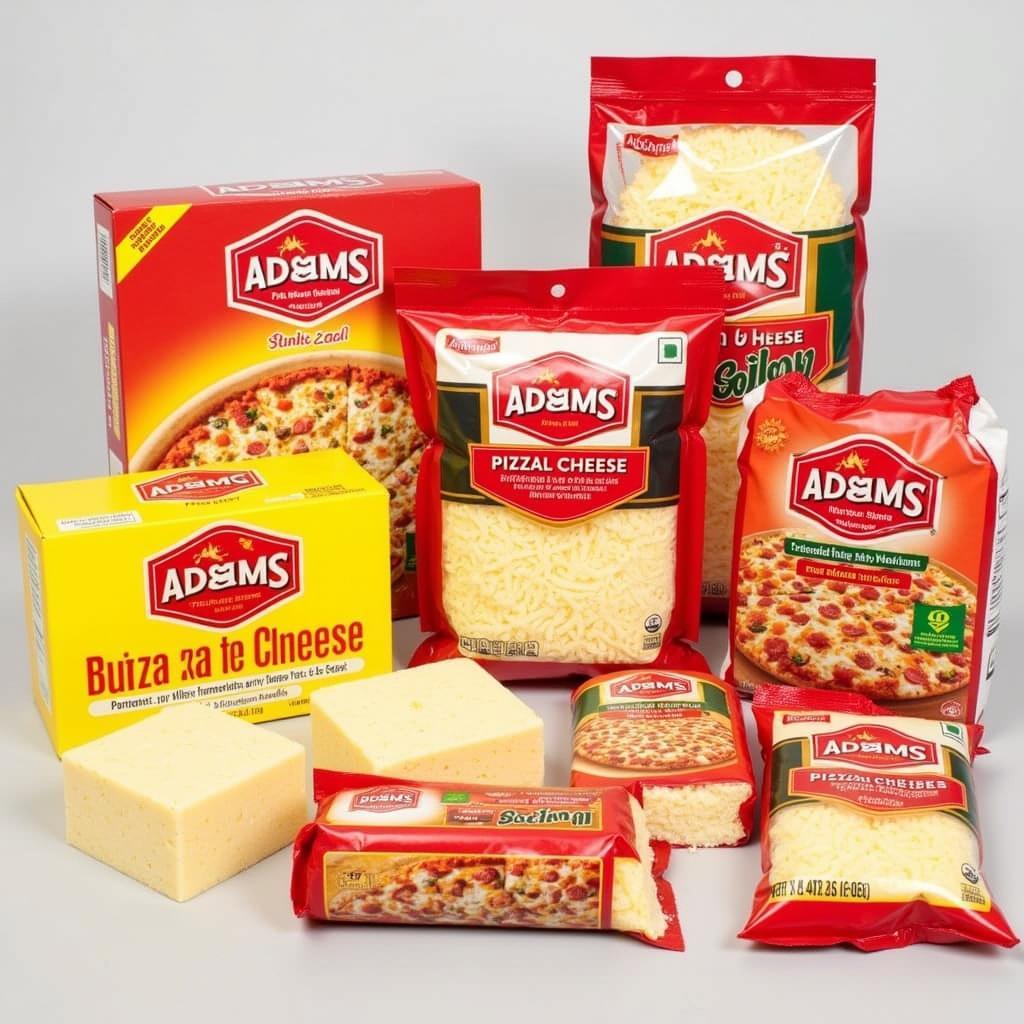 Adams Pizza Cheese Packaging Options in Pakistan