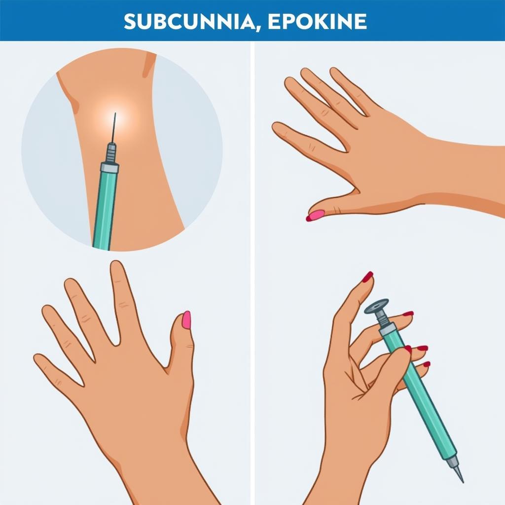 Administering Epokine Injection