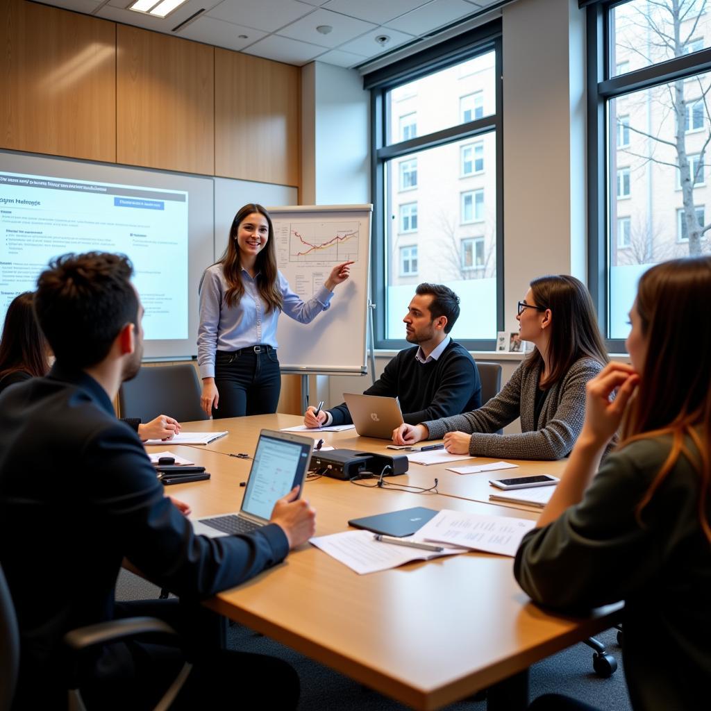 ADP Business Administration Classroom Scene