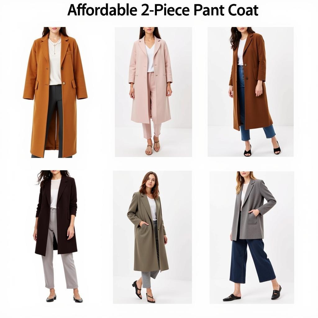 Affordable 2 Piece Pant Coat Options in Pakistan