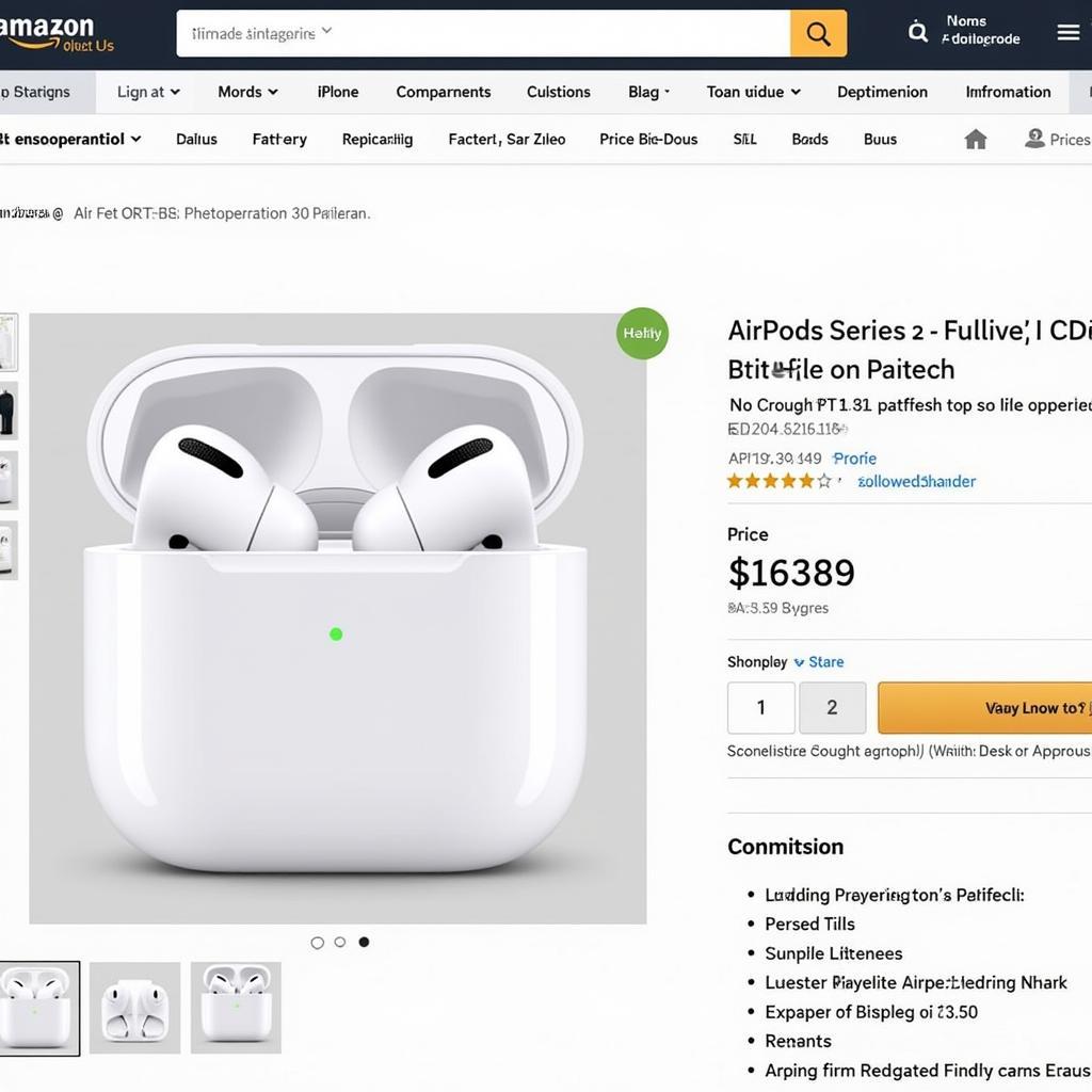 AirPods Series 2 on Online Marketplaces in Pakistan