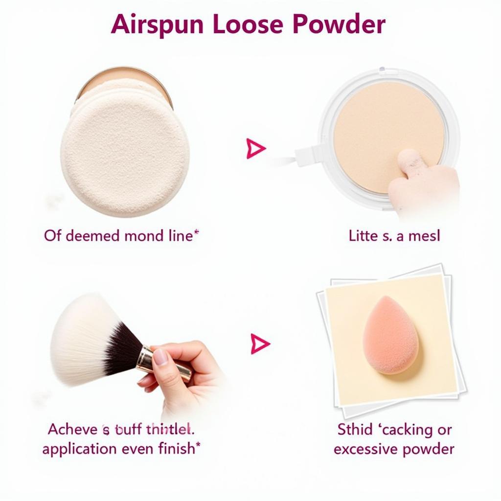 Airspun Loose Powder Application Techniques for a Flawless Finish