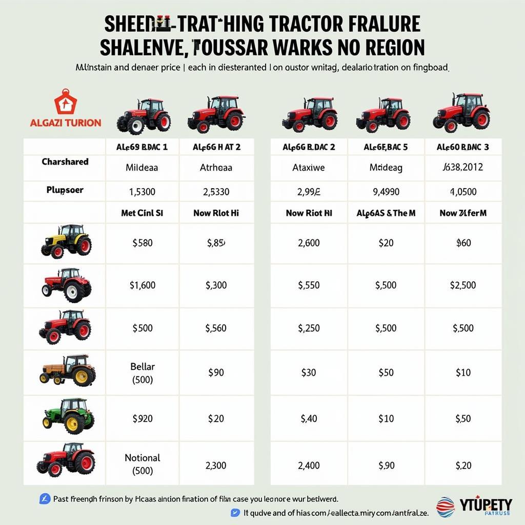 Comparing Algazi Tractor Prices Across Different Dealers