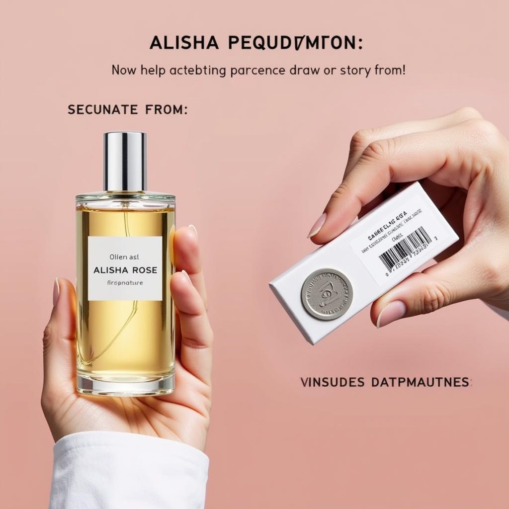 Checking the Authenticity of Alisha Rose Perfume