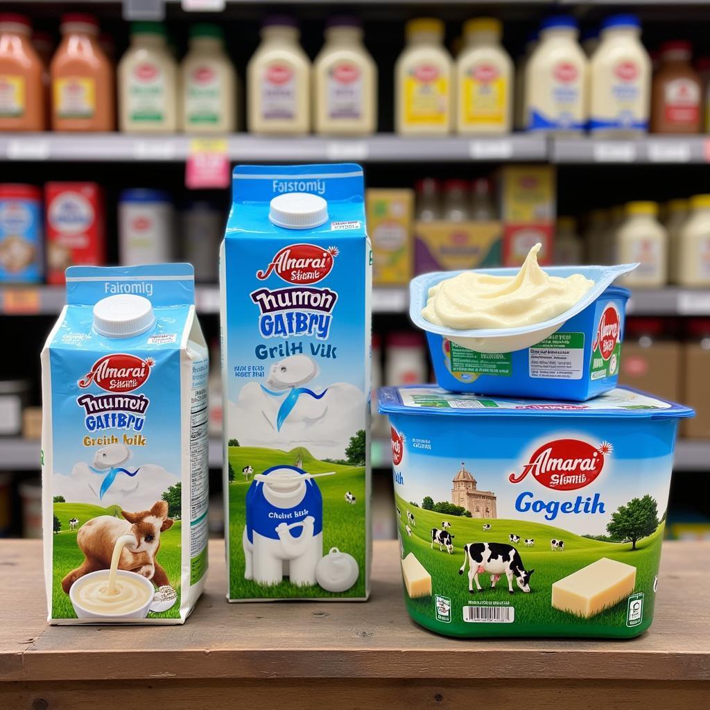 Almarai Dairy Products in Pakistan Supermarkets