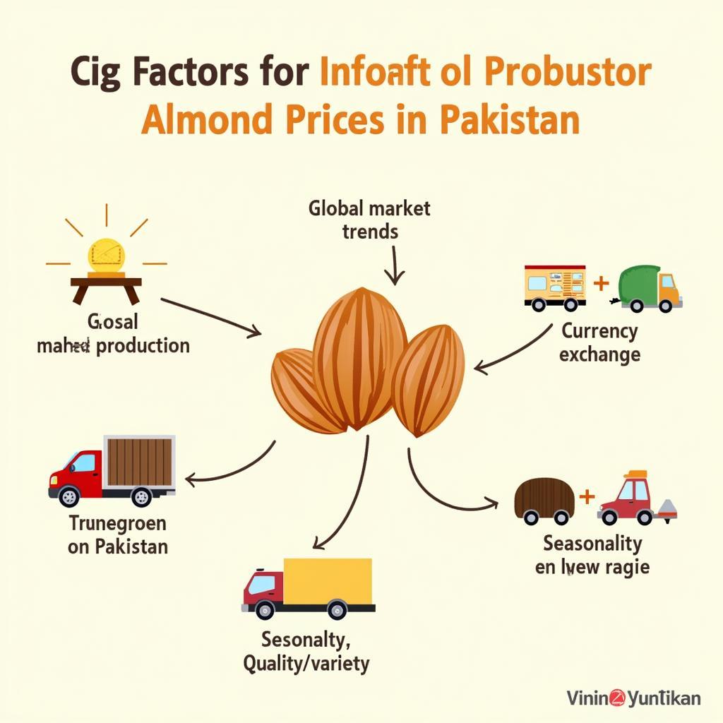 Almond Price Factors in Pakistan