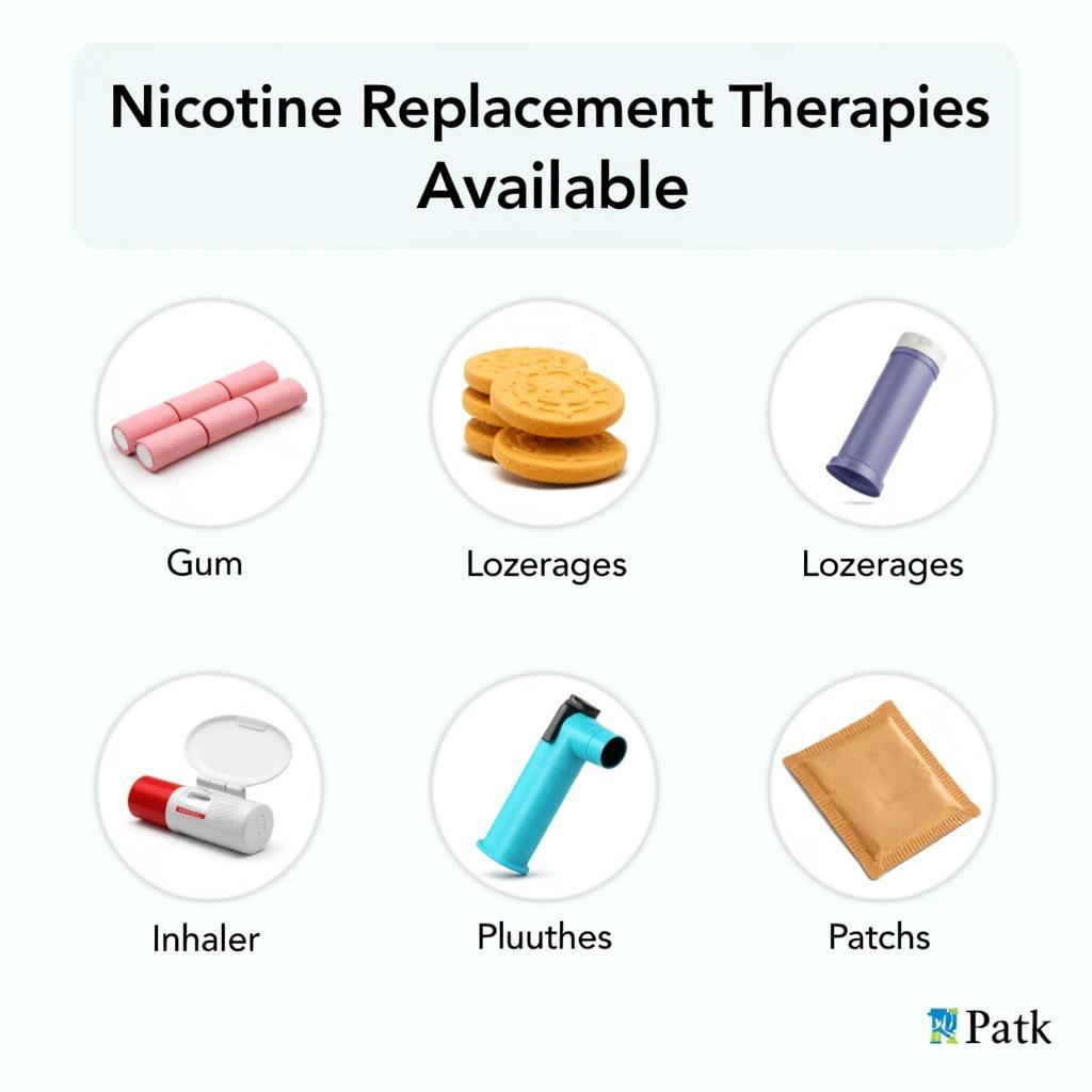 Various Nicotine Replacement Therapies