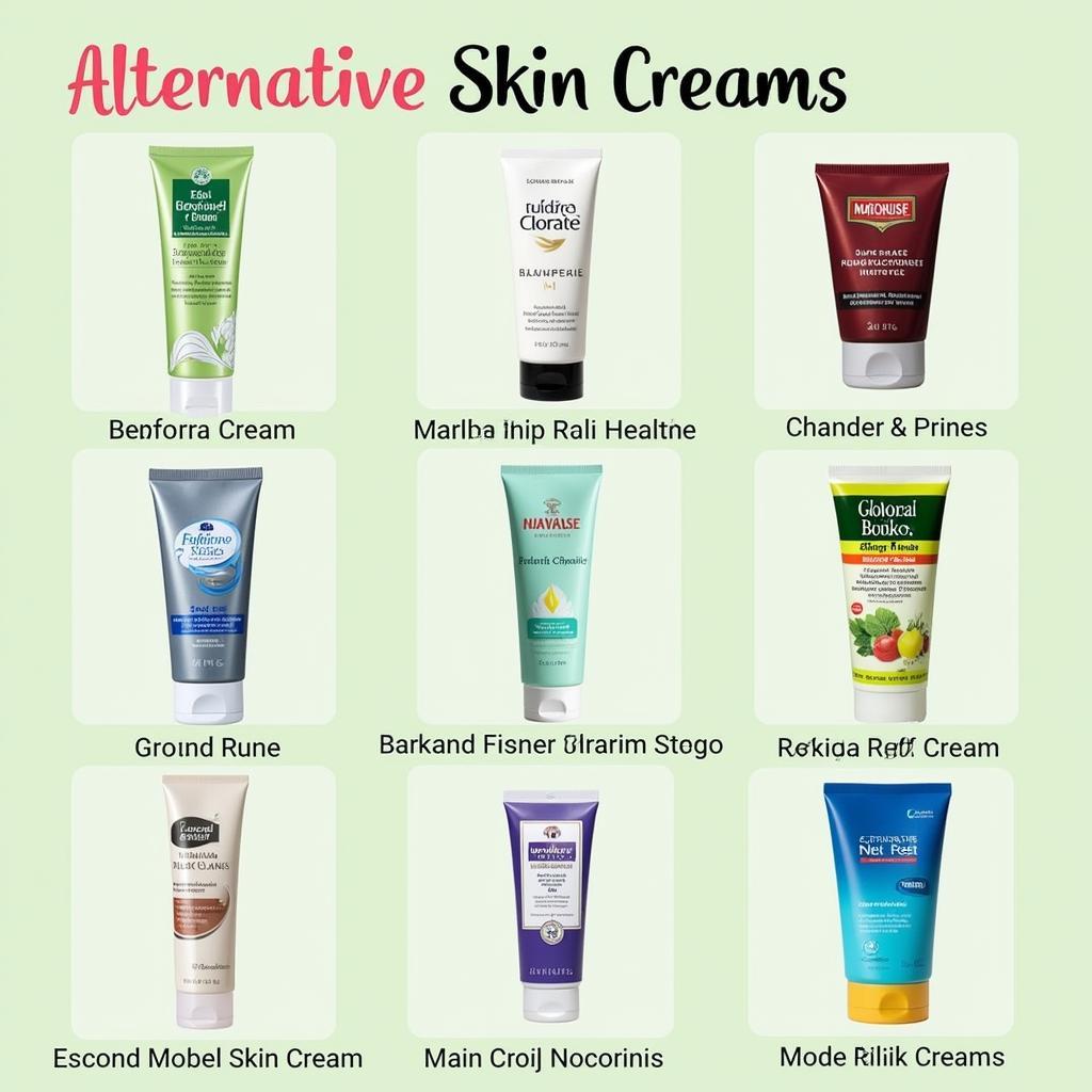 Alternative Skin Creams